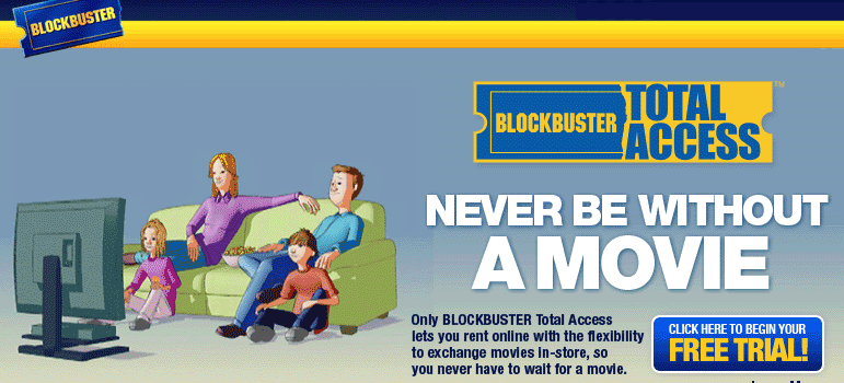 Blockbuster on Demand Free Trial Code