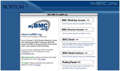 Mybmc.org Login